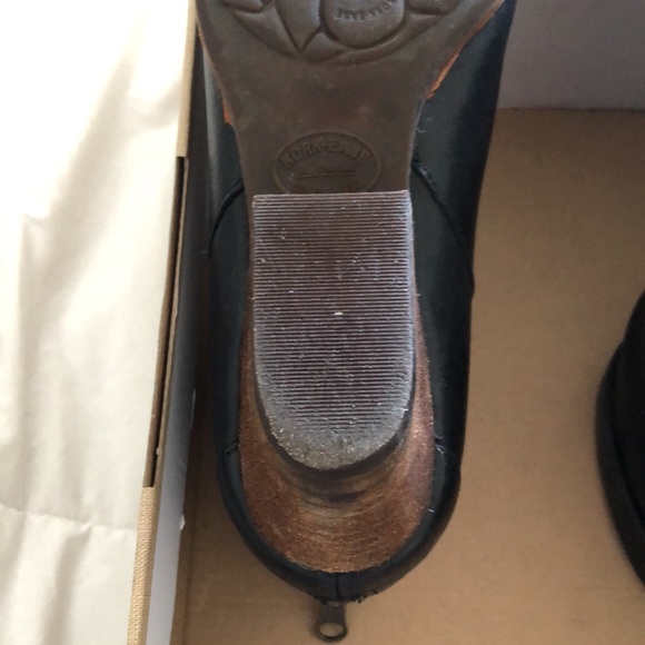 Kork-Ease Maddelena Black Leather Bootie size 9 - Picture 11 of 11